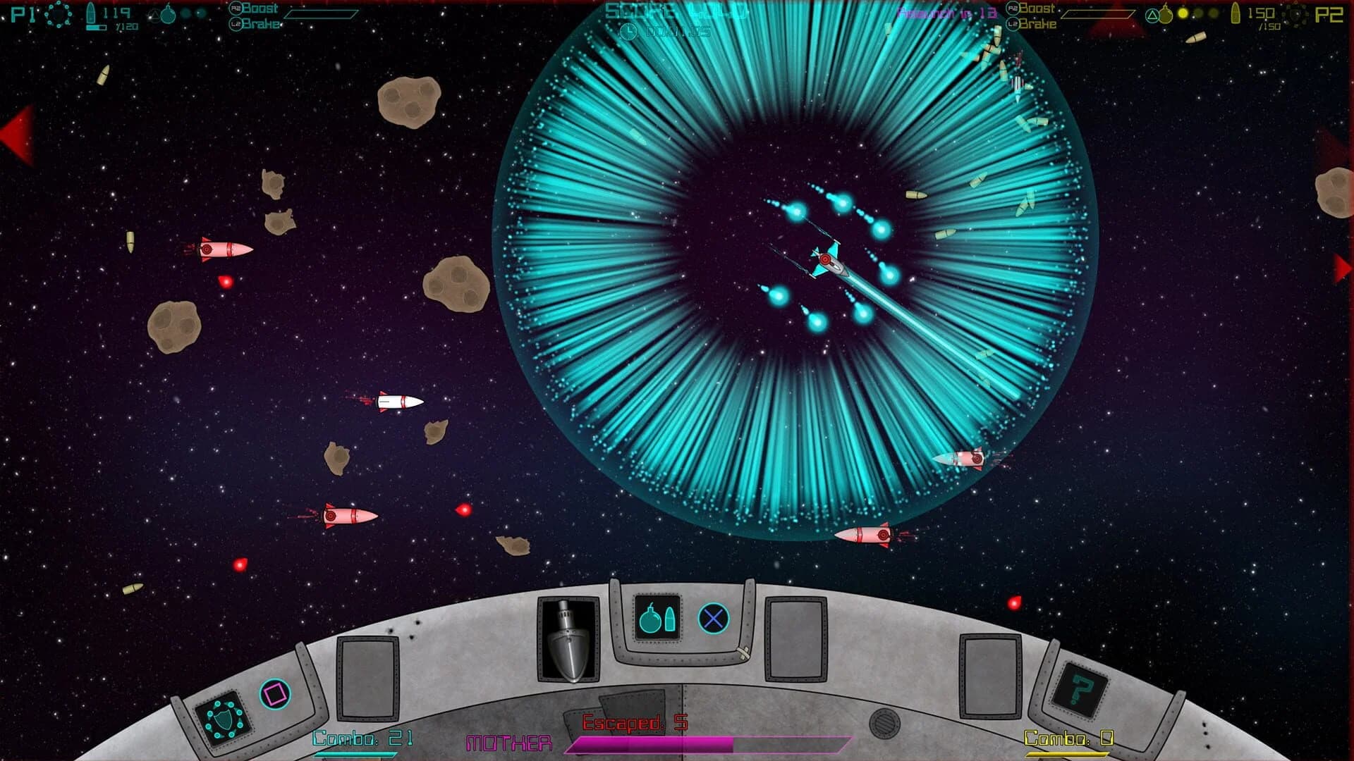 Super Mega Space Blaster Special screenshot 2