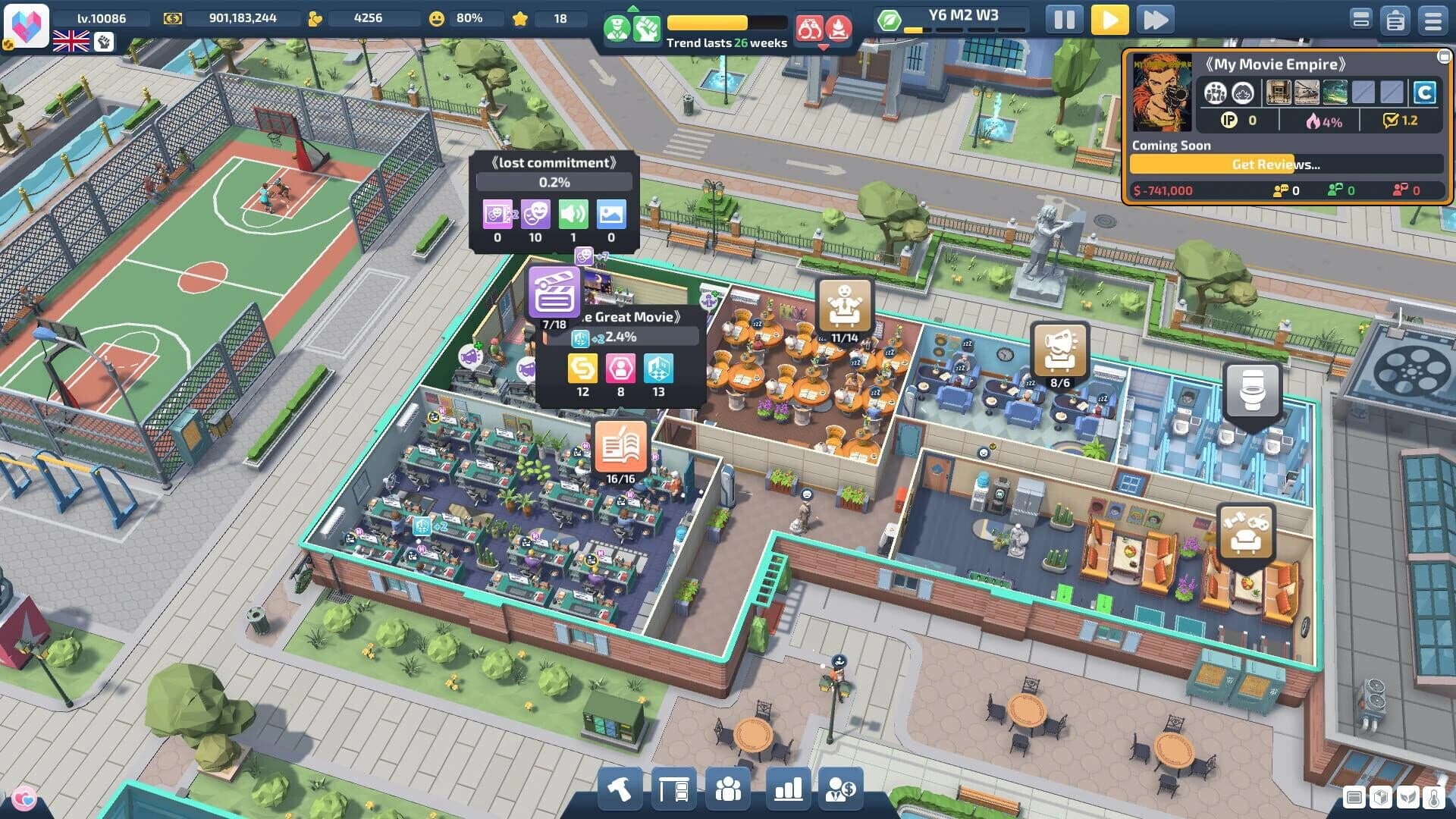 Super Movie Tycoon screenshot 3