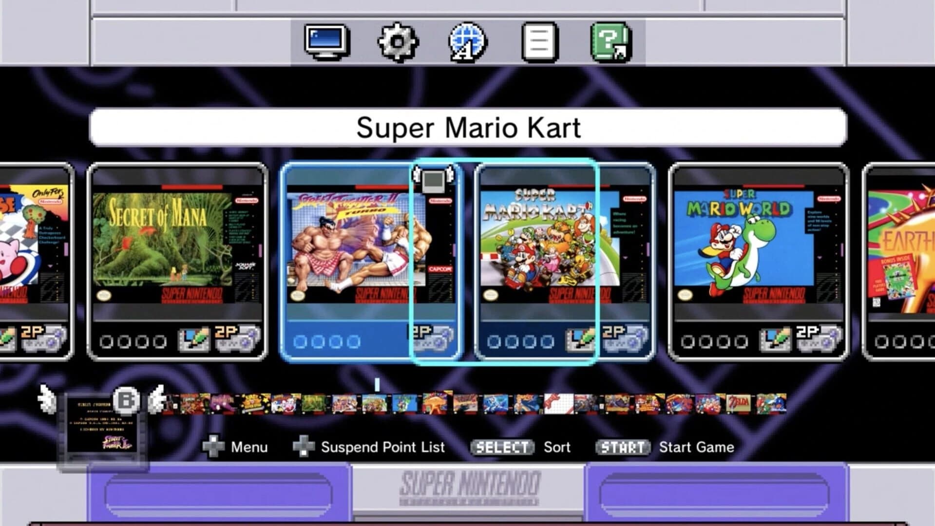 Super NES Classic Edition screenshot 1