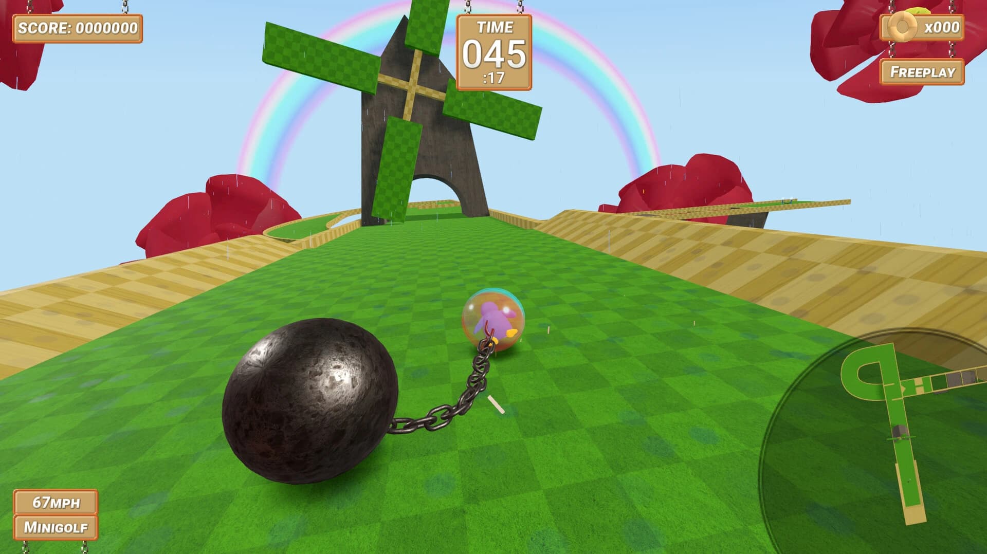 Super Penguin Ball & Chain screenshot 2