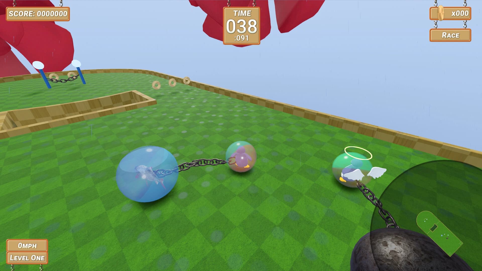 Super Penguin Ball & Chain screenshot 6