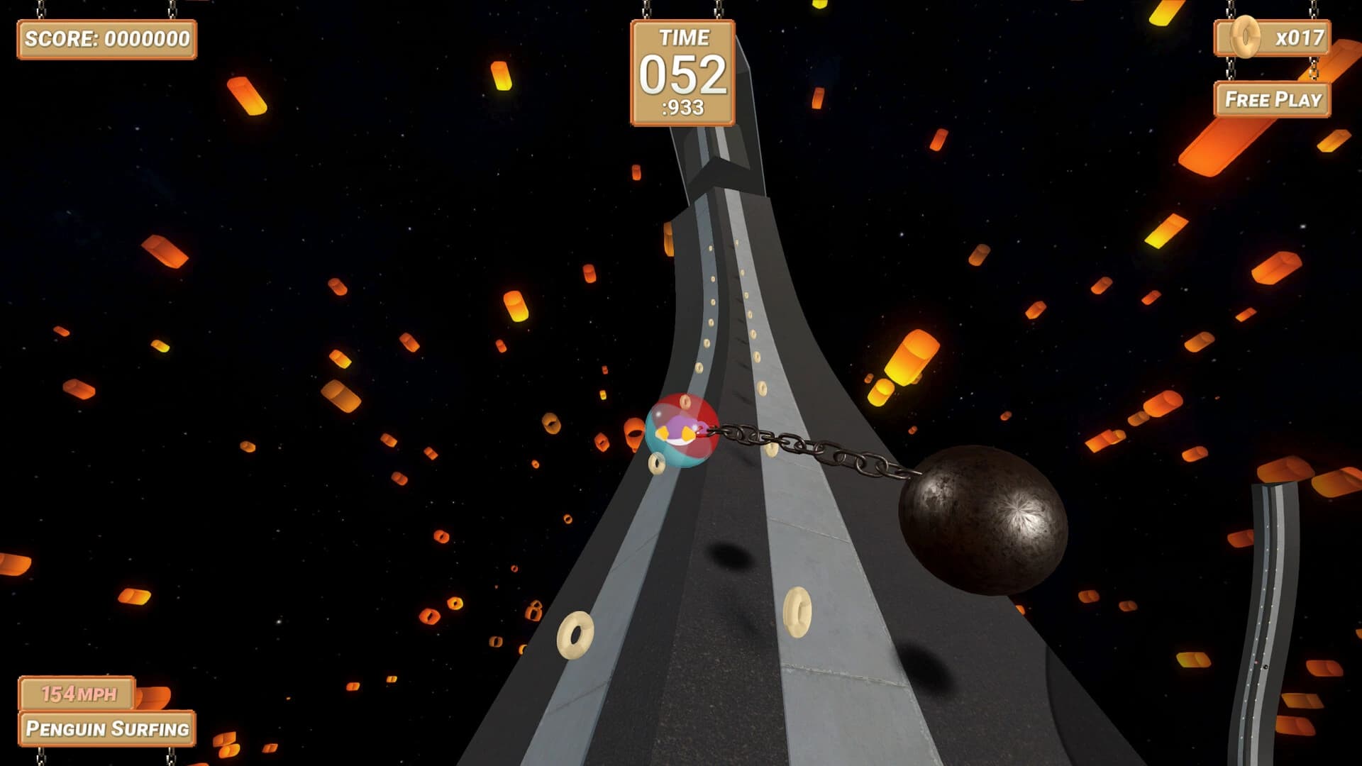 Super Penguin Ball & Chain screenshot 7