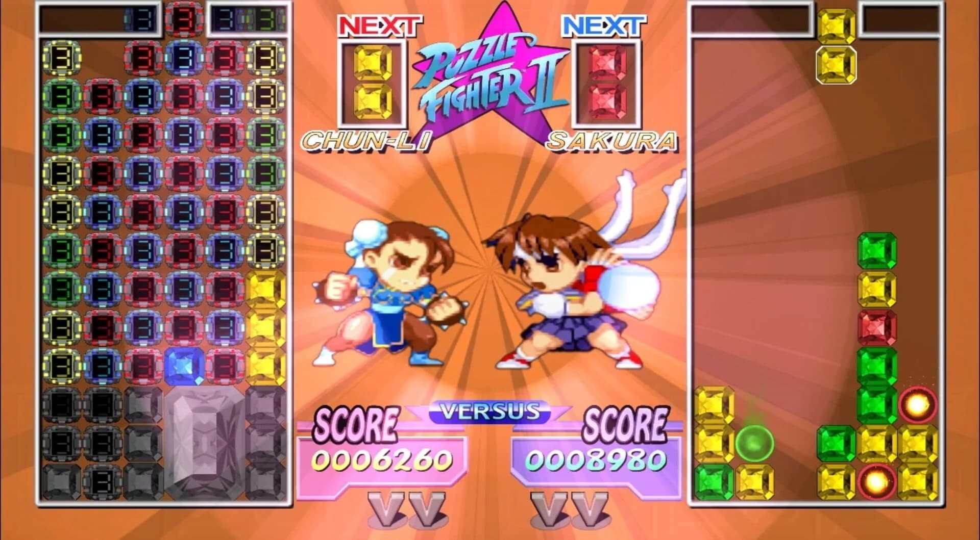 Super Puzzle Fighter II Turbo HD Remix screenshot 2