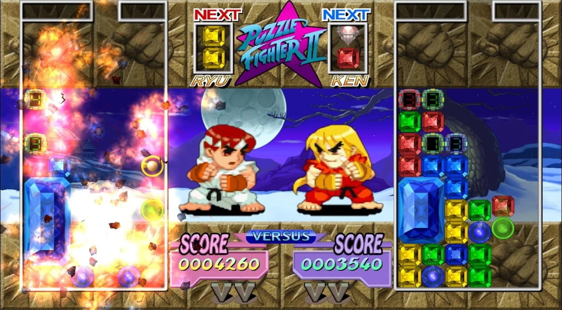 Super Puzzle Fighter II Turbo HD Remix screenshot 1