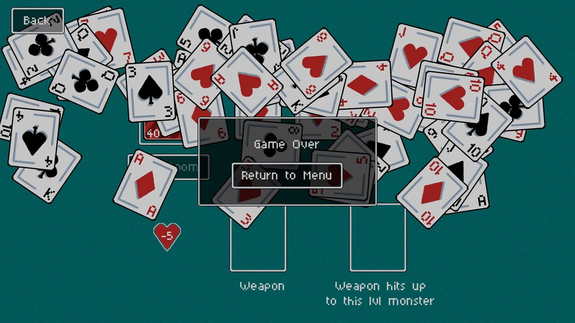 Super Scoundrel Solitaire screenshot 4