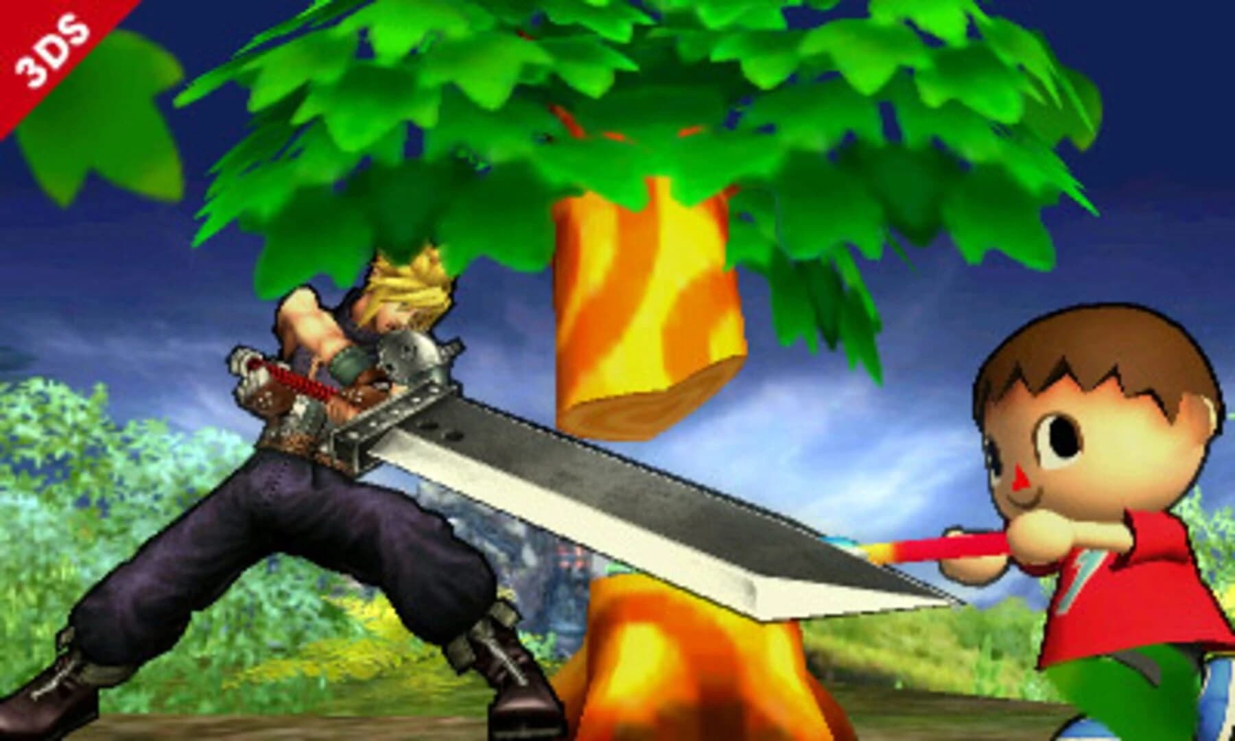 Super Smash Bros. for Nintendo 3DS: Cloud screenshot 2