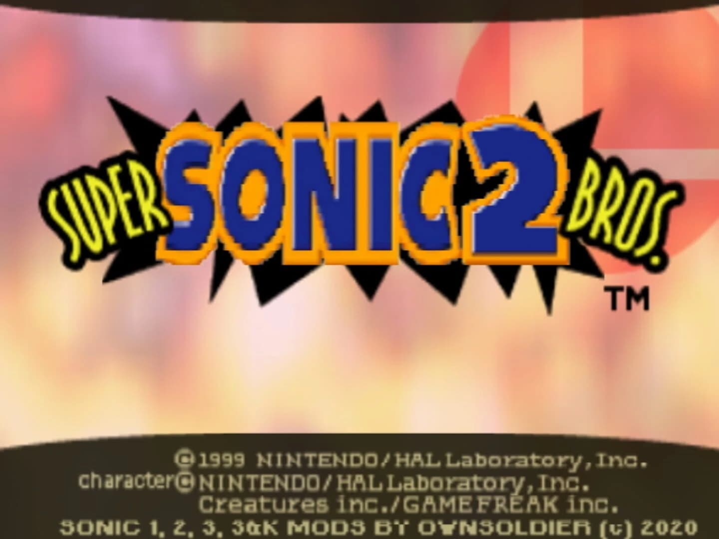 Super Smash Bros. Sonic 2 Mod screenshot 2