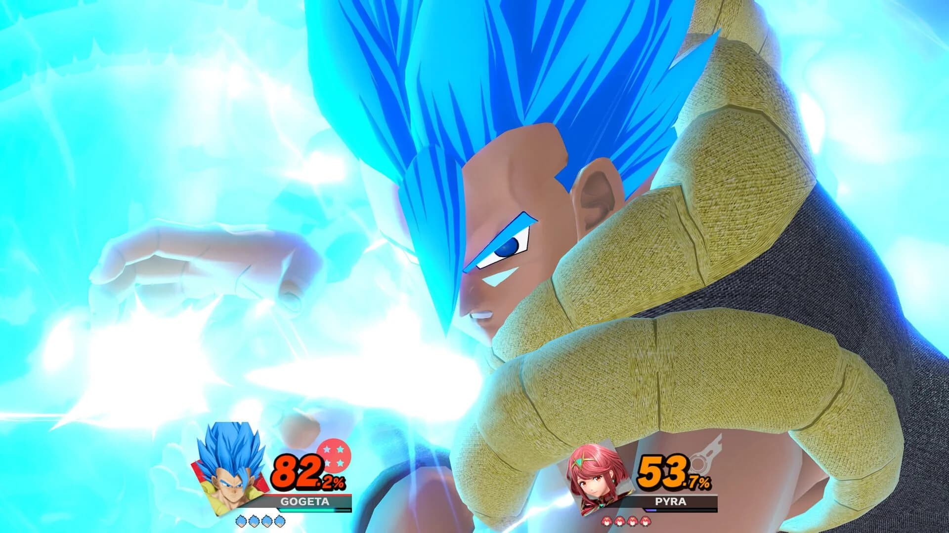 Super Smash Bros. Ultimate: Gogeta Moveset screenshot 2