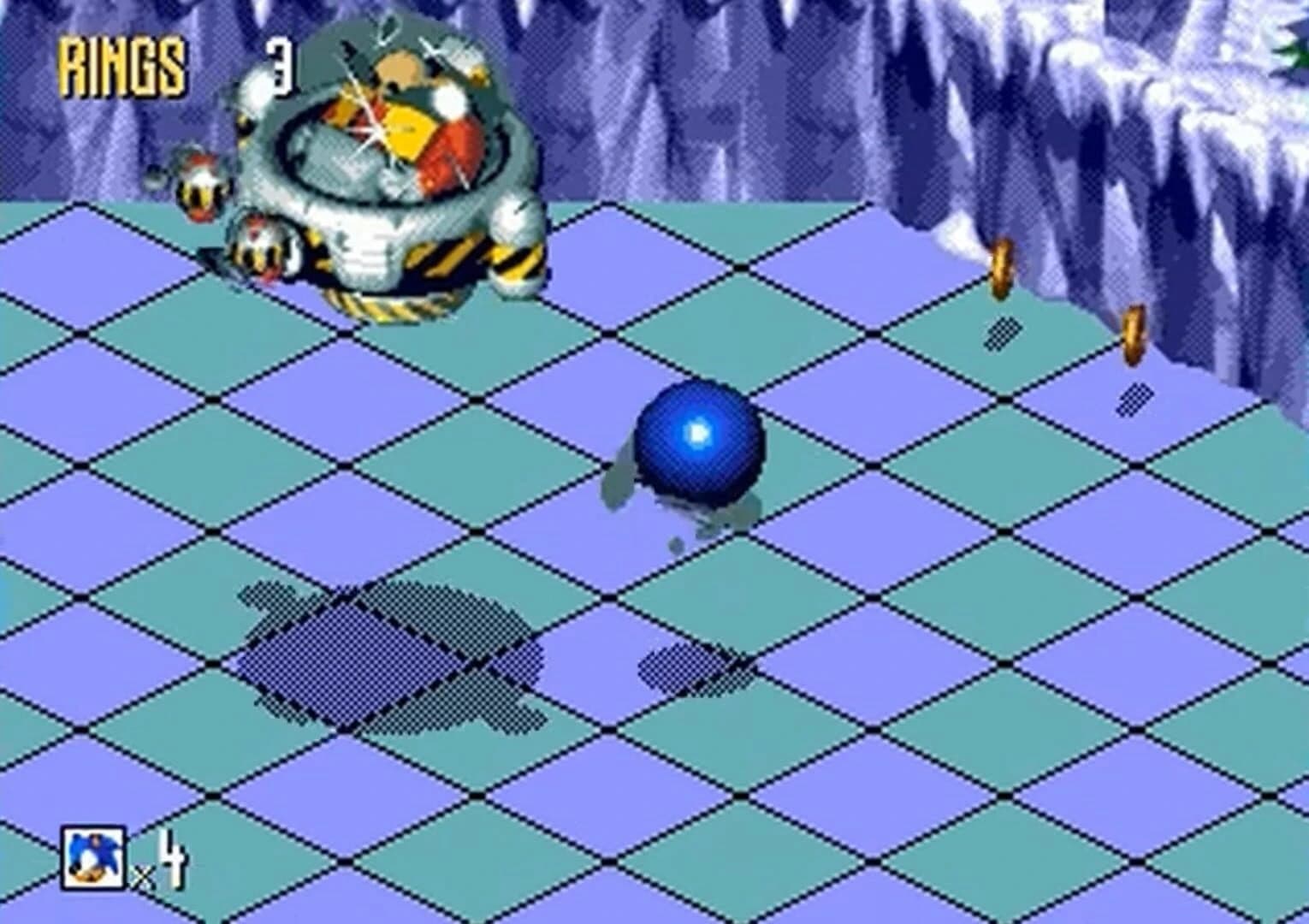 Super Sonic in Sonic 3D screenshot 3