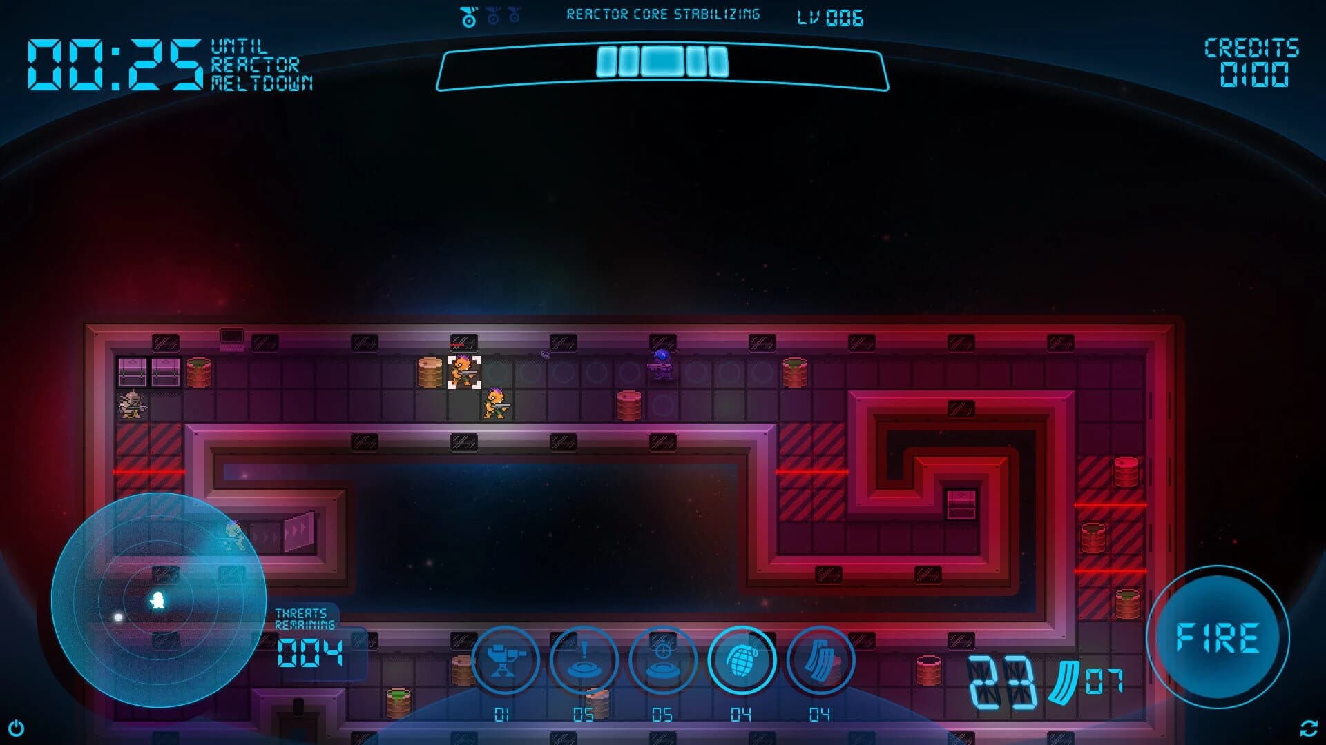 Super Space Meltdown screenshot 2