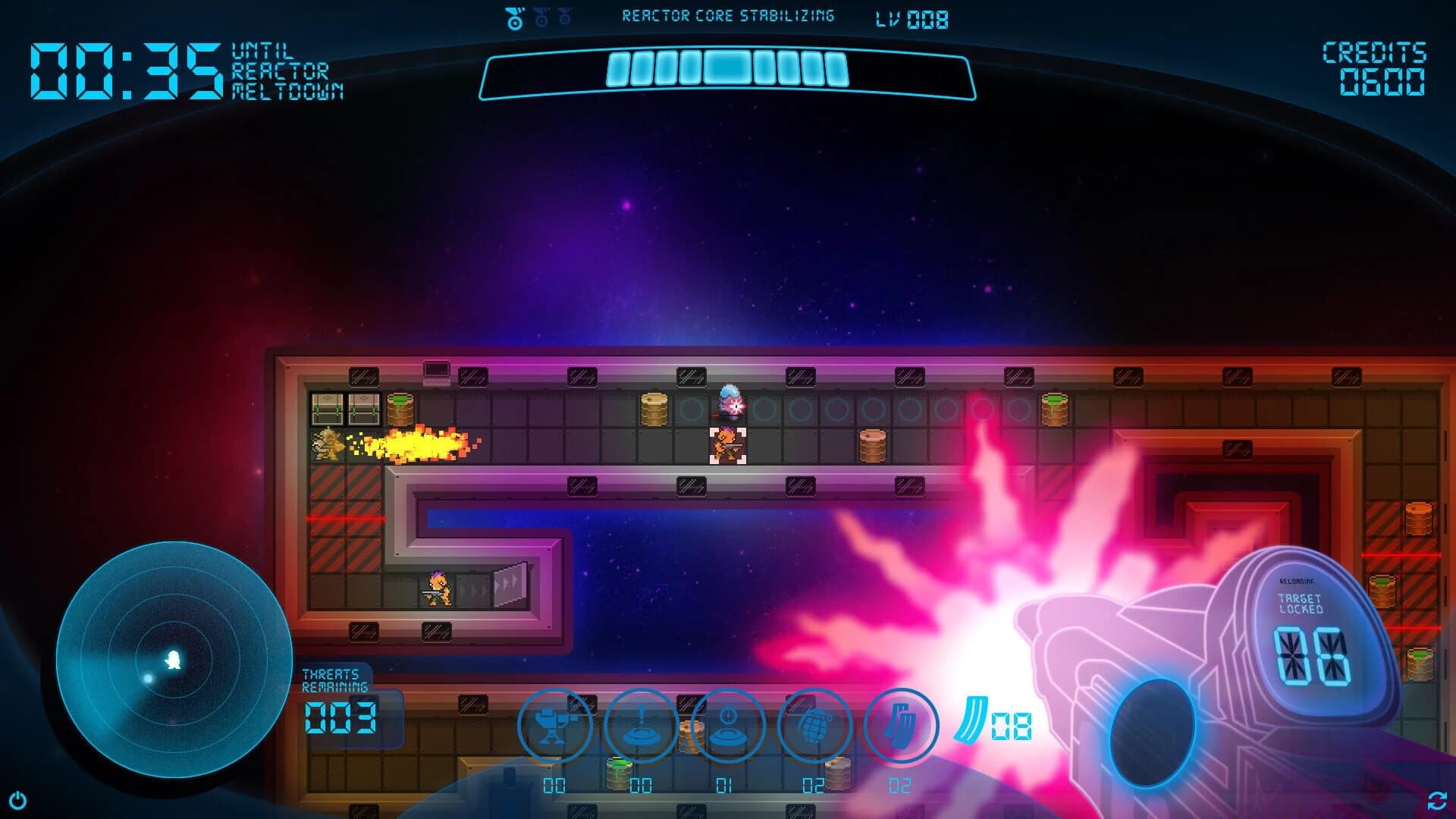 Super Space Meltdown screenshot 1
