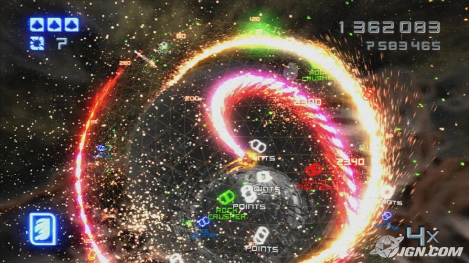 Super Stardust HD screenshot 1