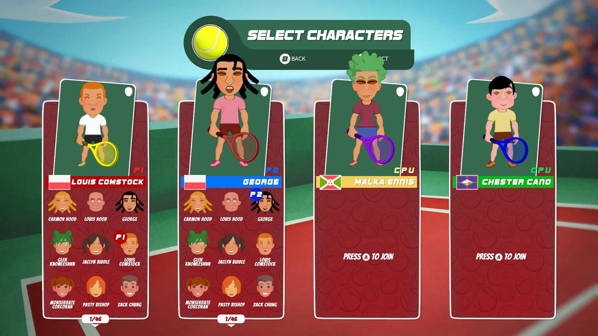 Super Tennis Blast screenshot 4