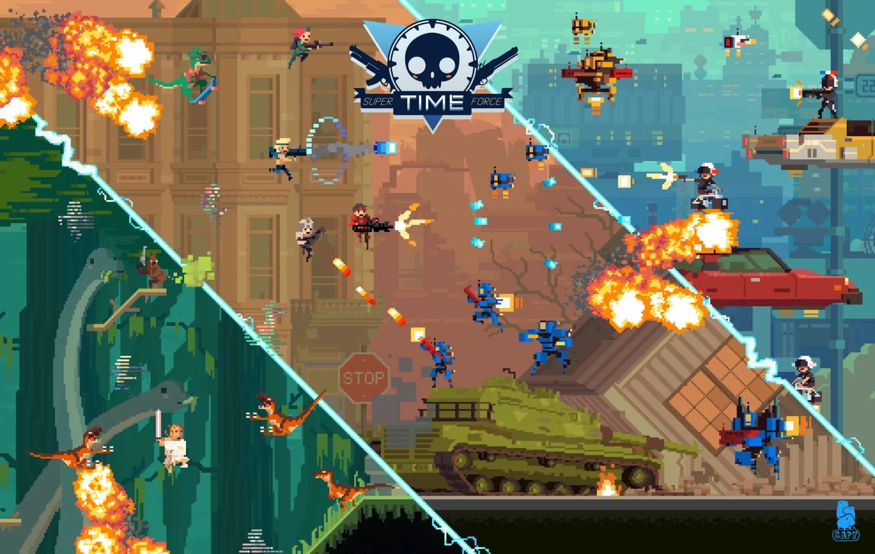 Super Time Force Ultra screenshot 4