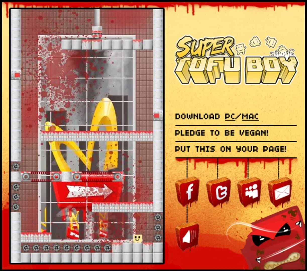 Super Tofu Boy screenshot 3