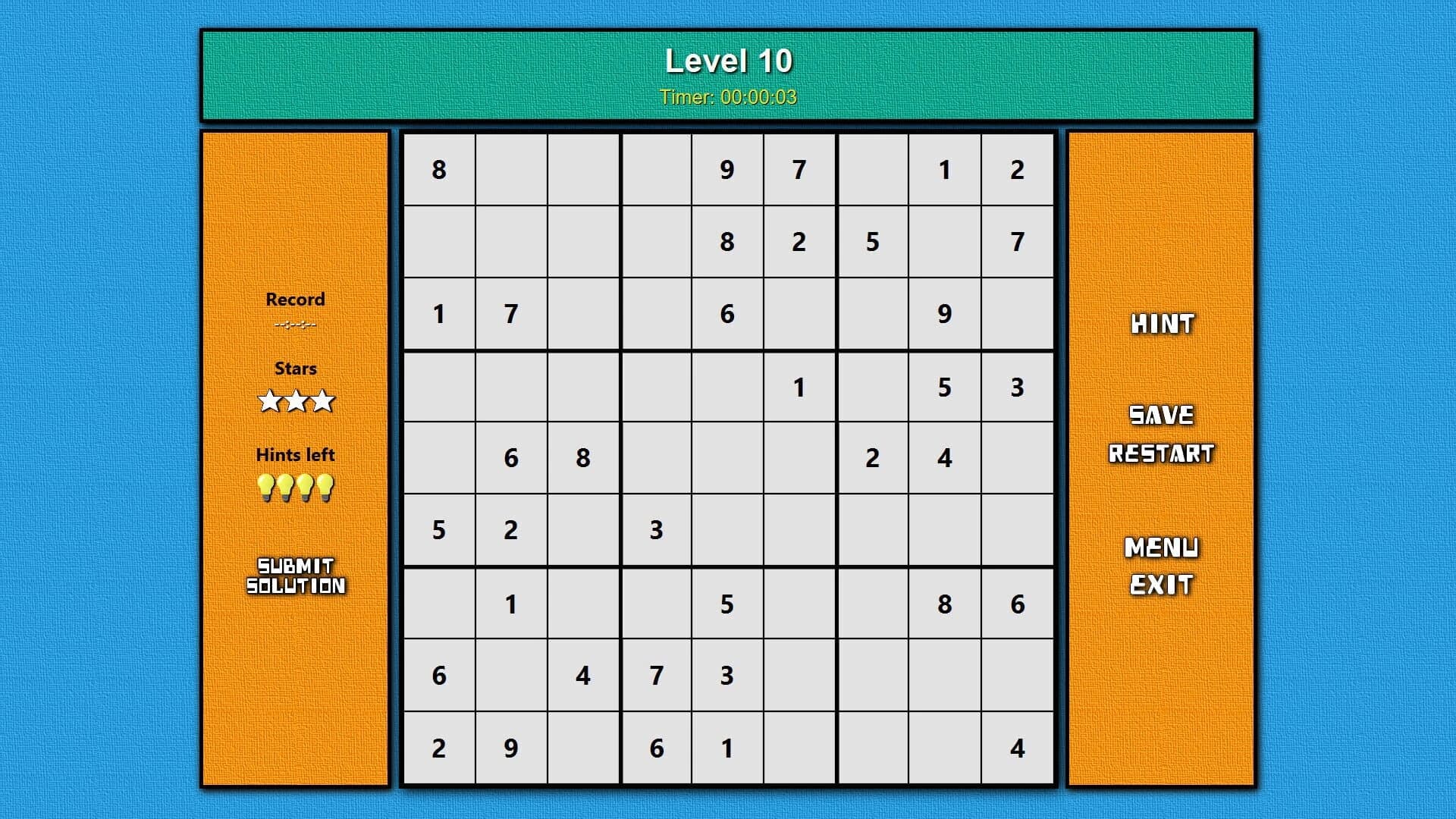 Super Turbo Sudoku screenshot 2