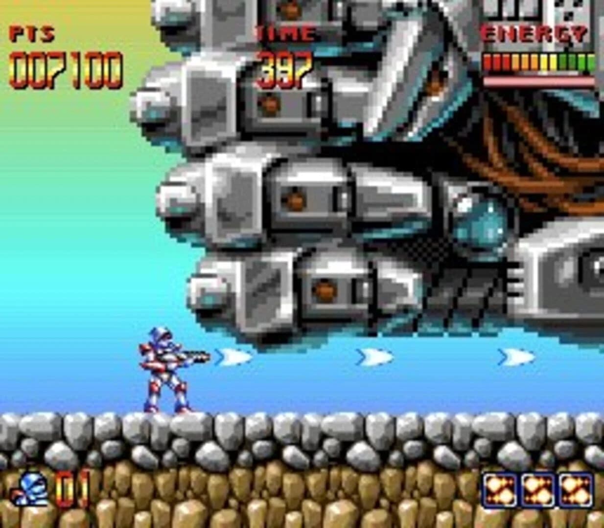 Super Turrican screenshot 1