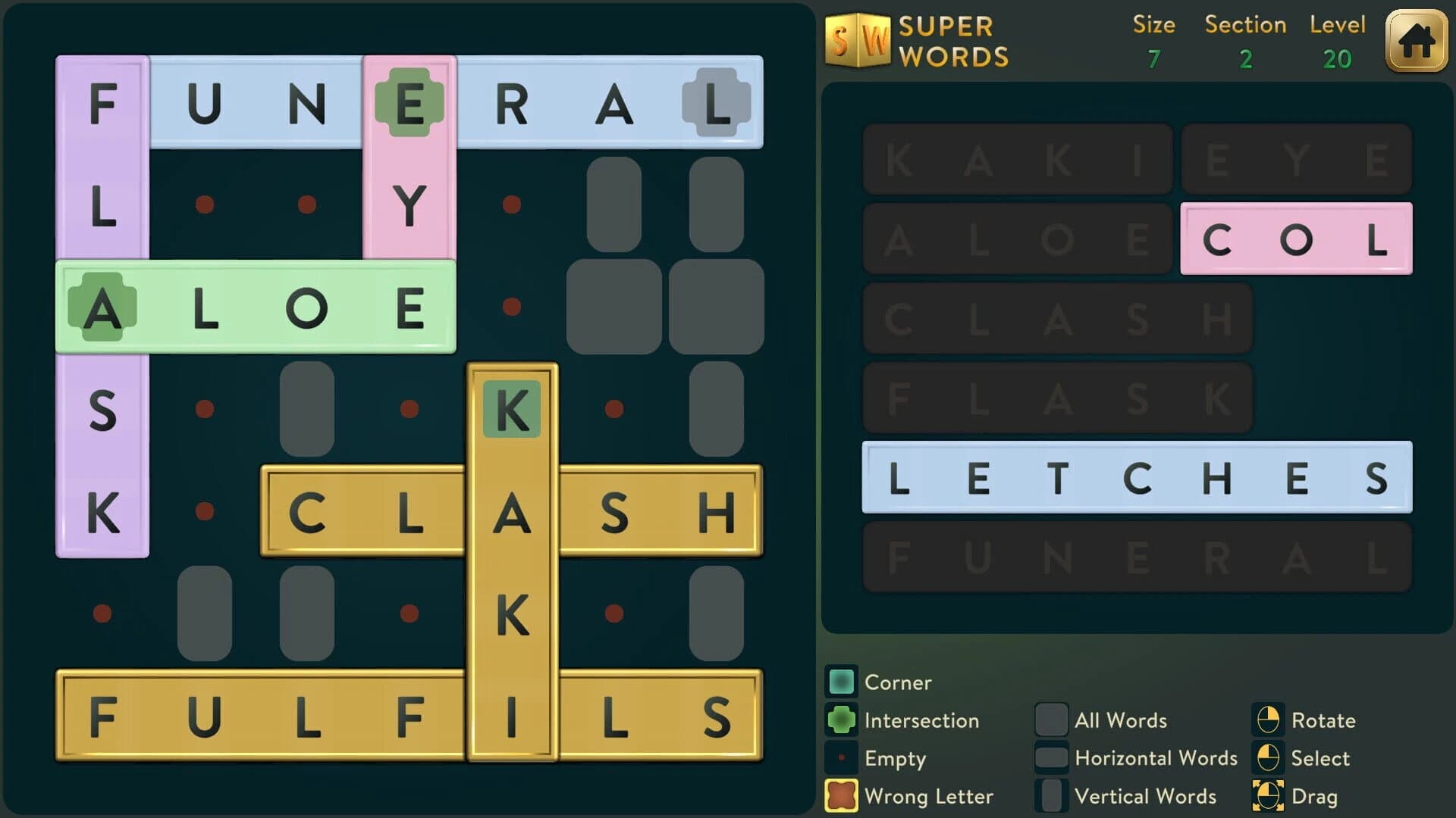 Super Words screenshot 1