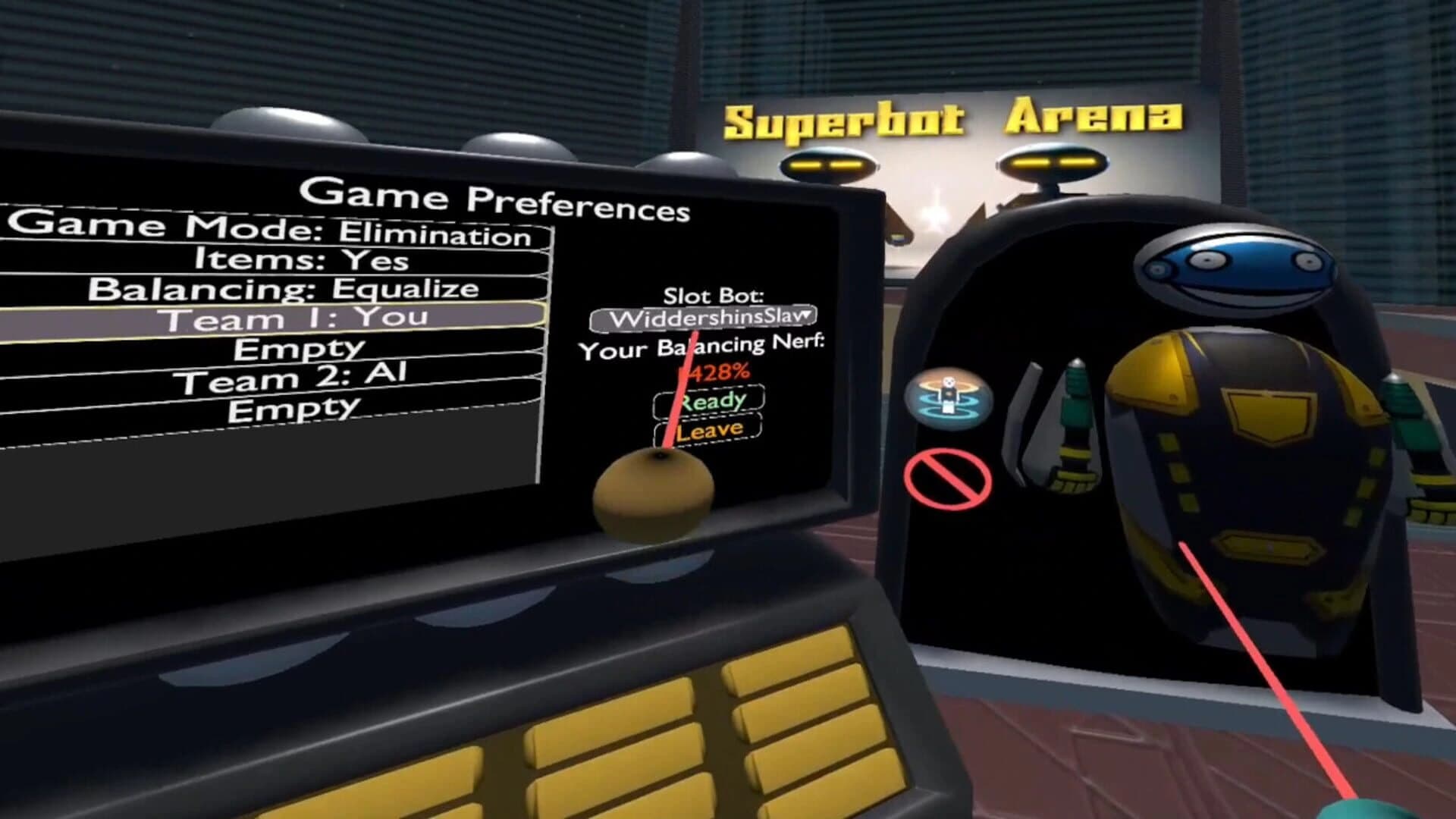 Superbot Arena screenshot 4