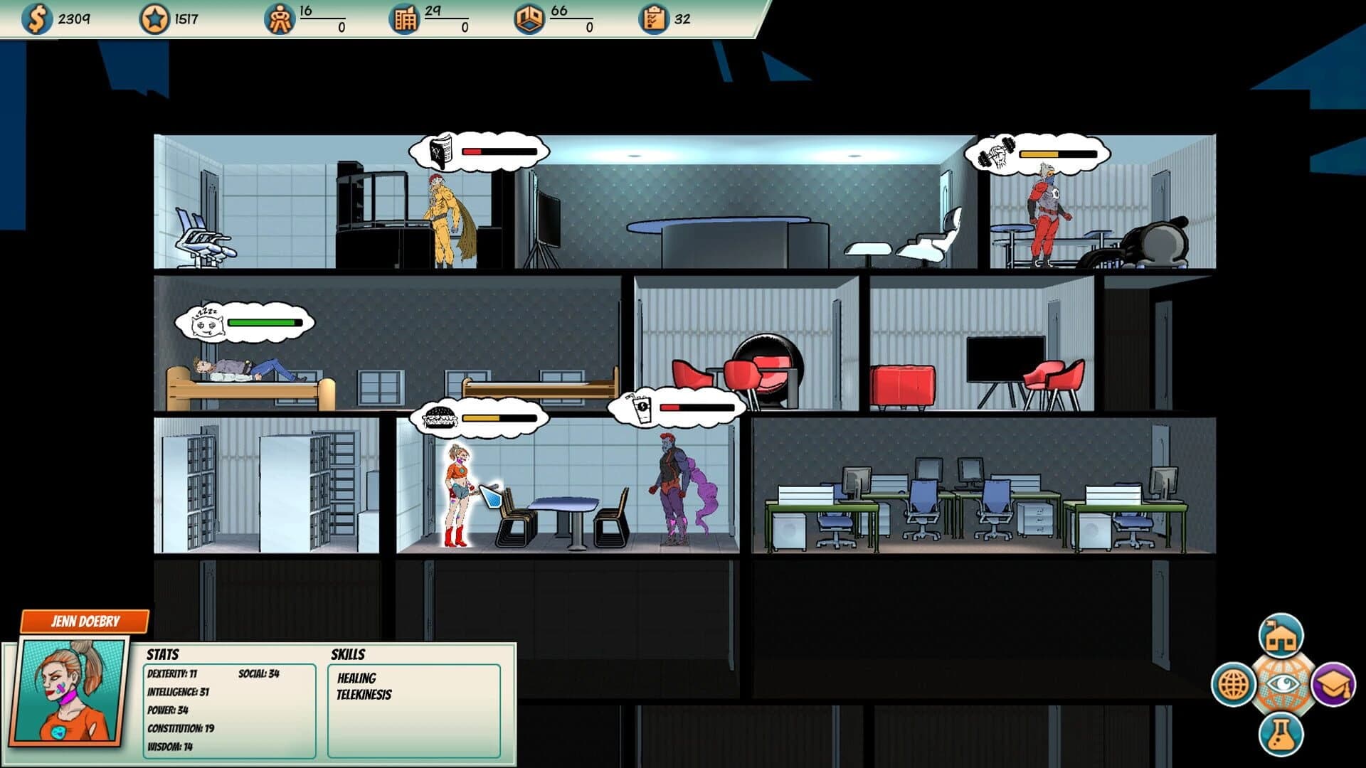Superheroes Academy screenshot 2
