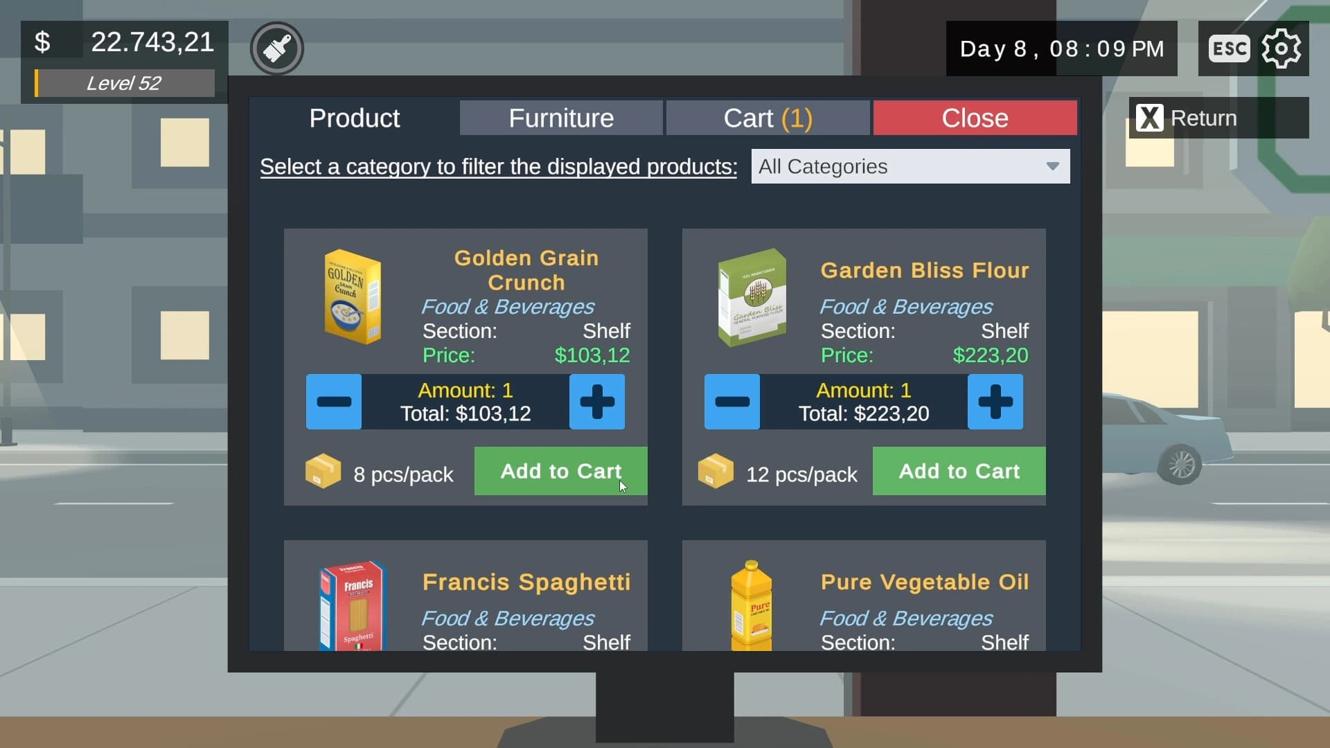 Supermarket Life Simulator screenshot 5