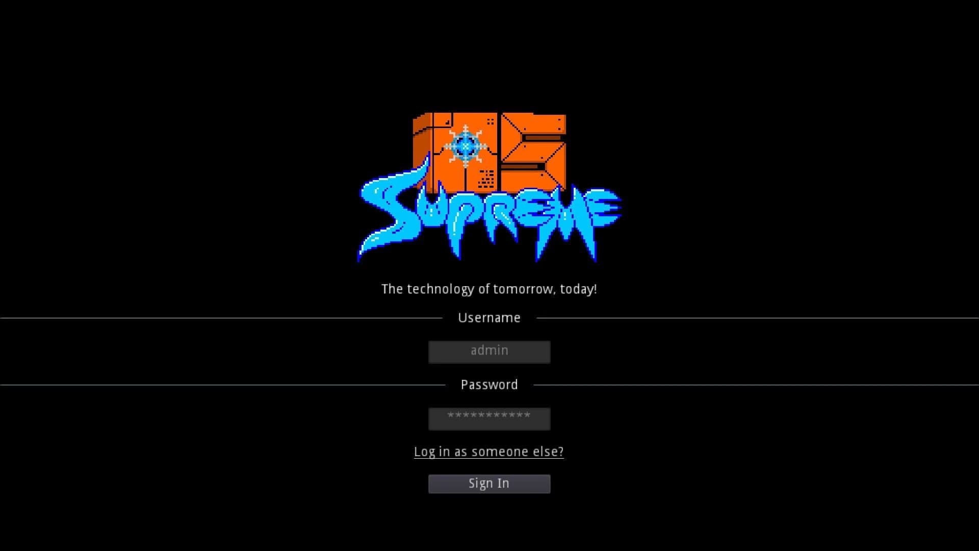 Supreme OS screenshot 2