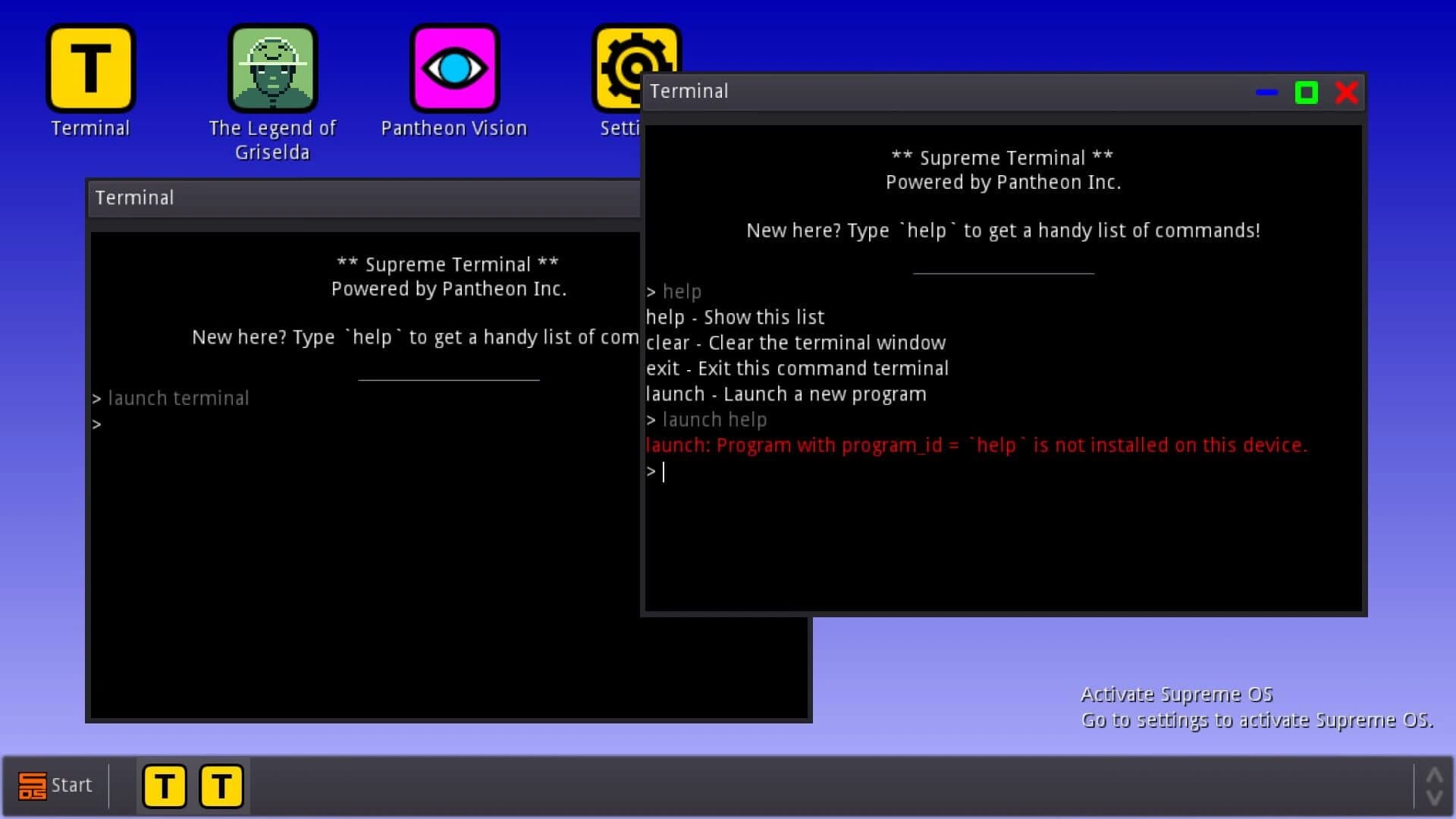 Supreme OS screenshot 3