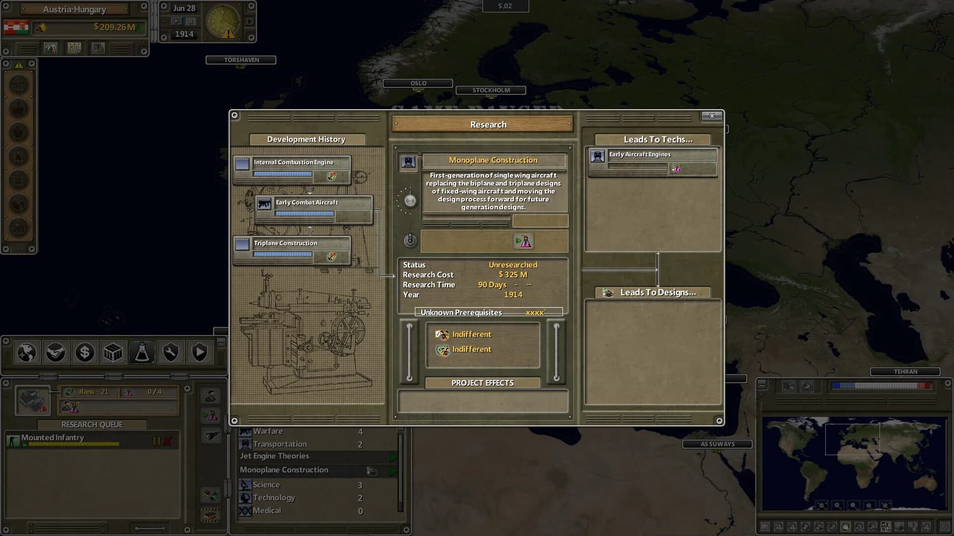Supreme Ruler the Great War screenshot 5