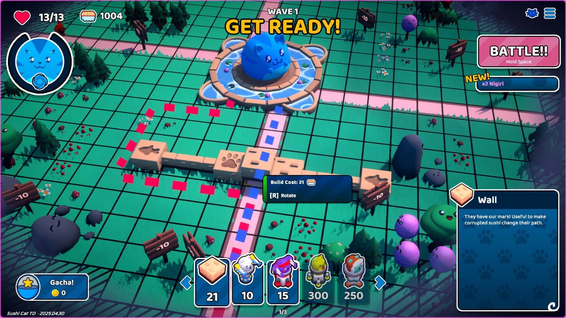 Sushi Cat: Tower Defense screenshot 3