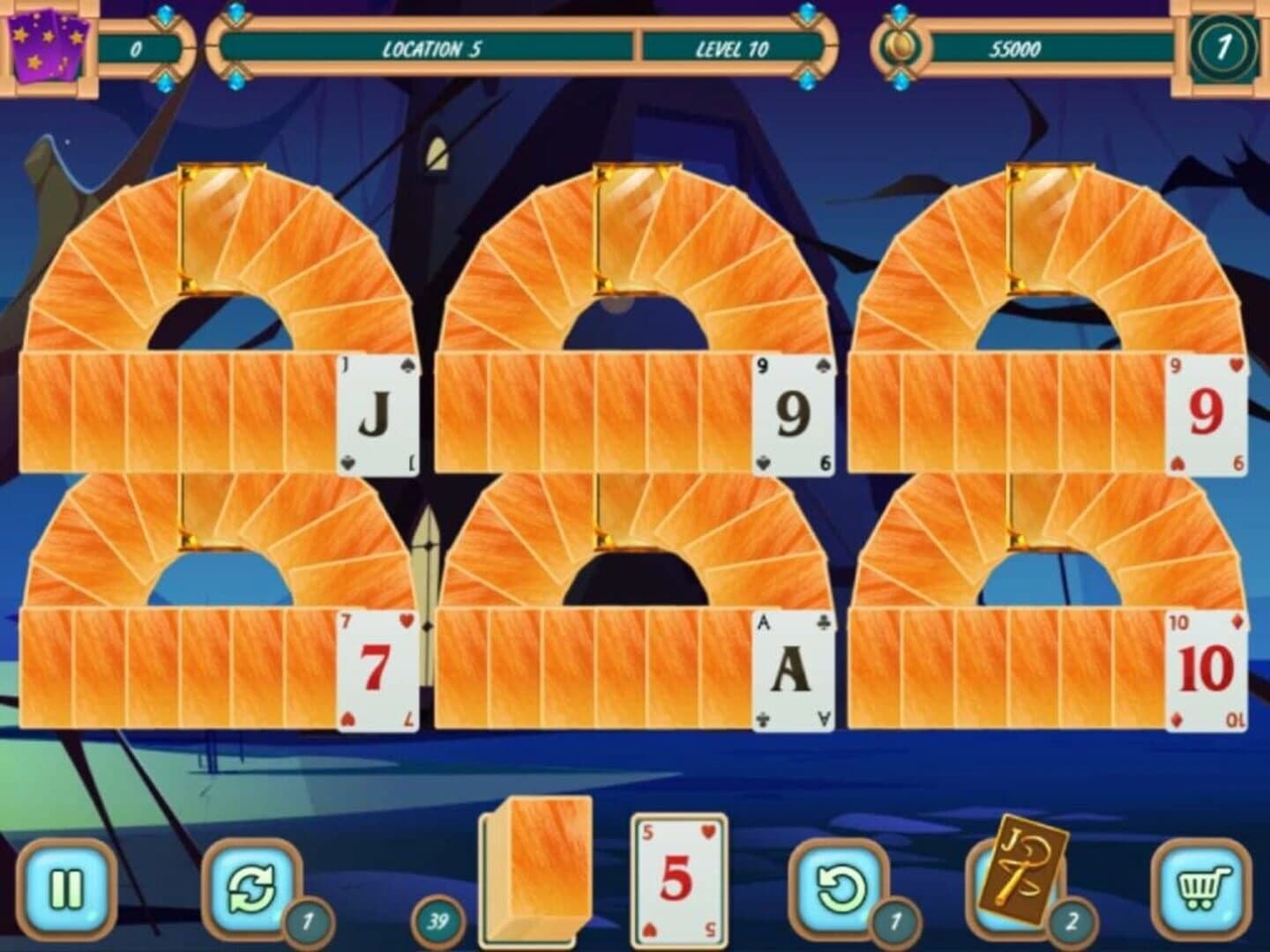 Sweet Solitaire: School Witch 3 screenshot 3