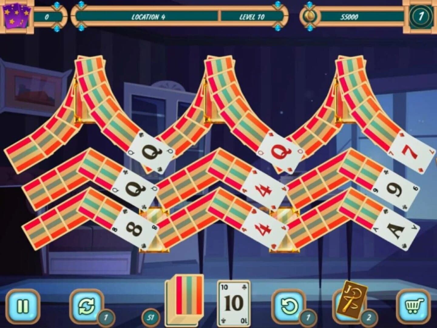 Sweet Solitaire: School Witch 3 screenshot 2