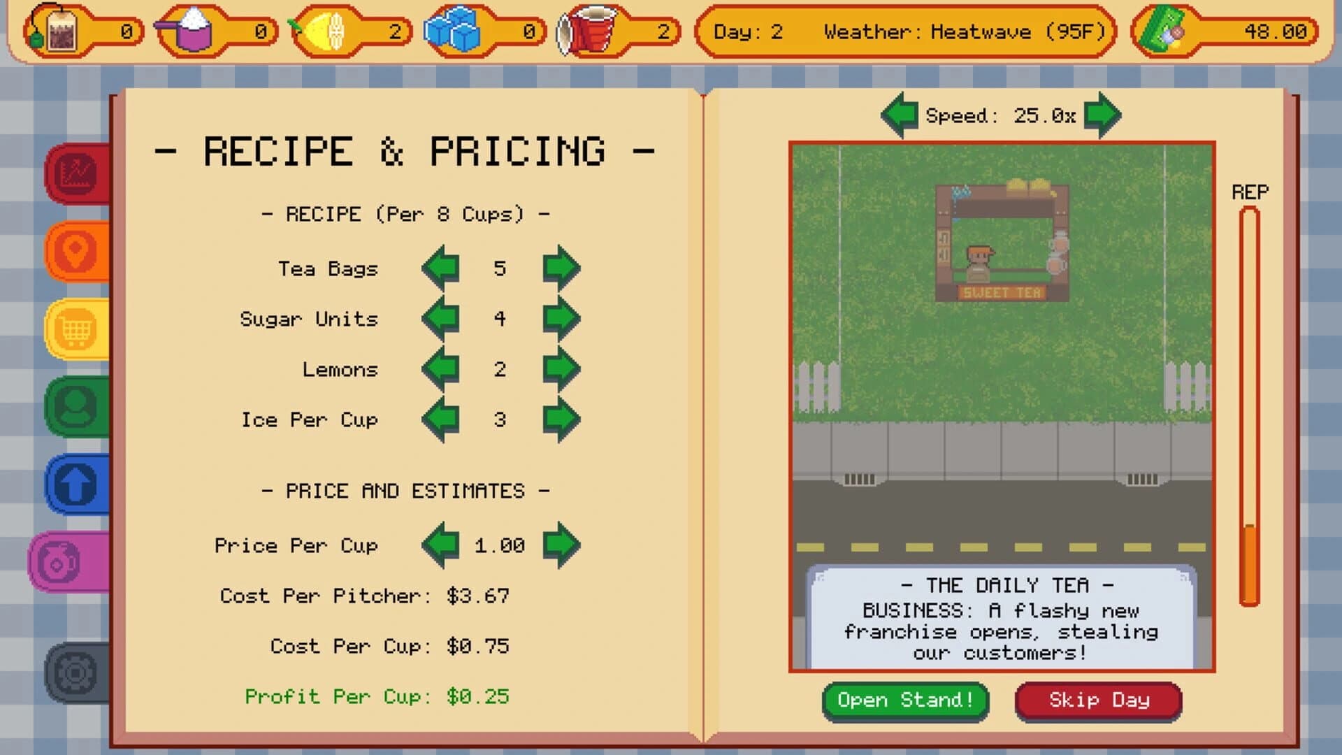 Sweet Tea Tycoon screenshot 1