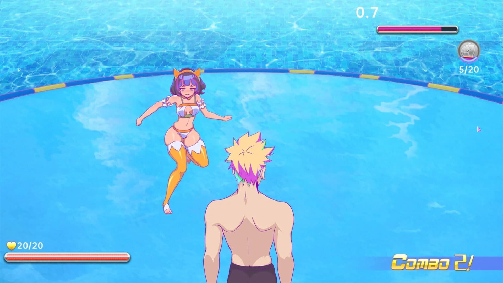 Swimsuit Girl: Battle to Avoid screenshot 2