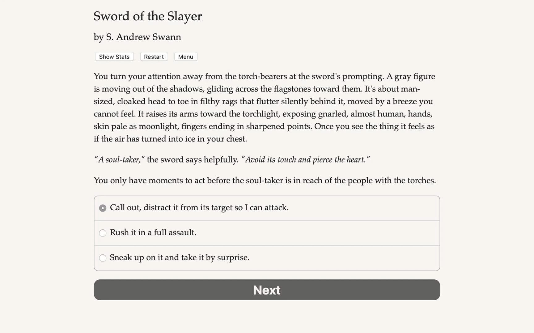 Sword of the Slayer screenshot 3