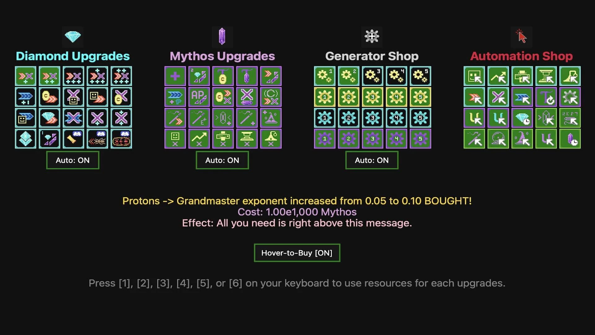 Synergism screenshot 1