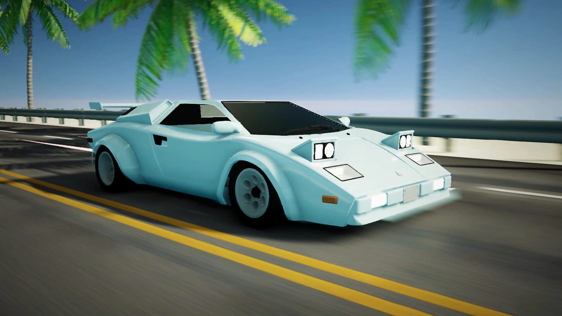 Synthalgia: Retro Arcade Racing screenshot 1