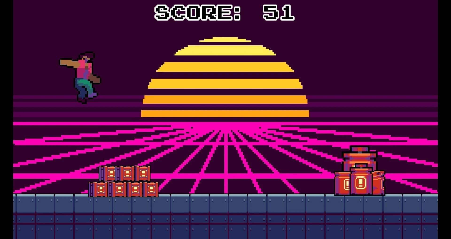 Synthwave Runner screenshot 5