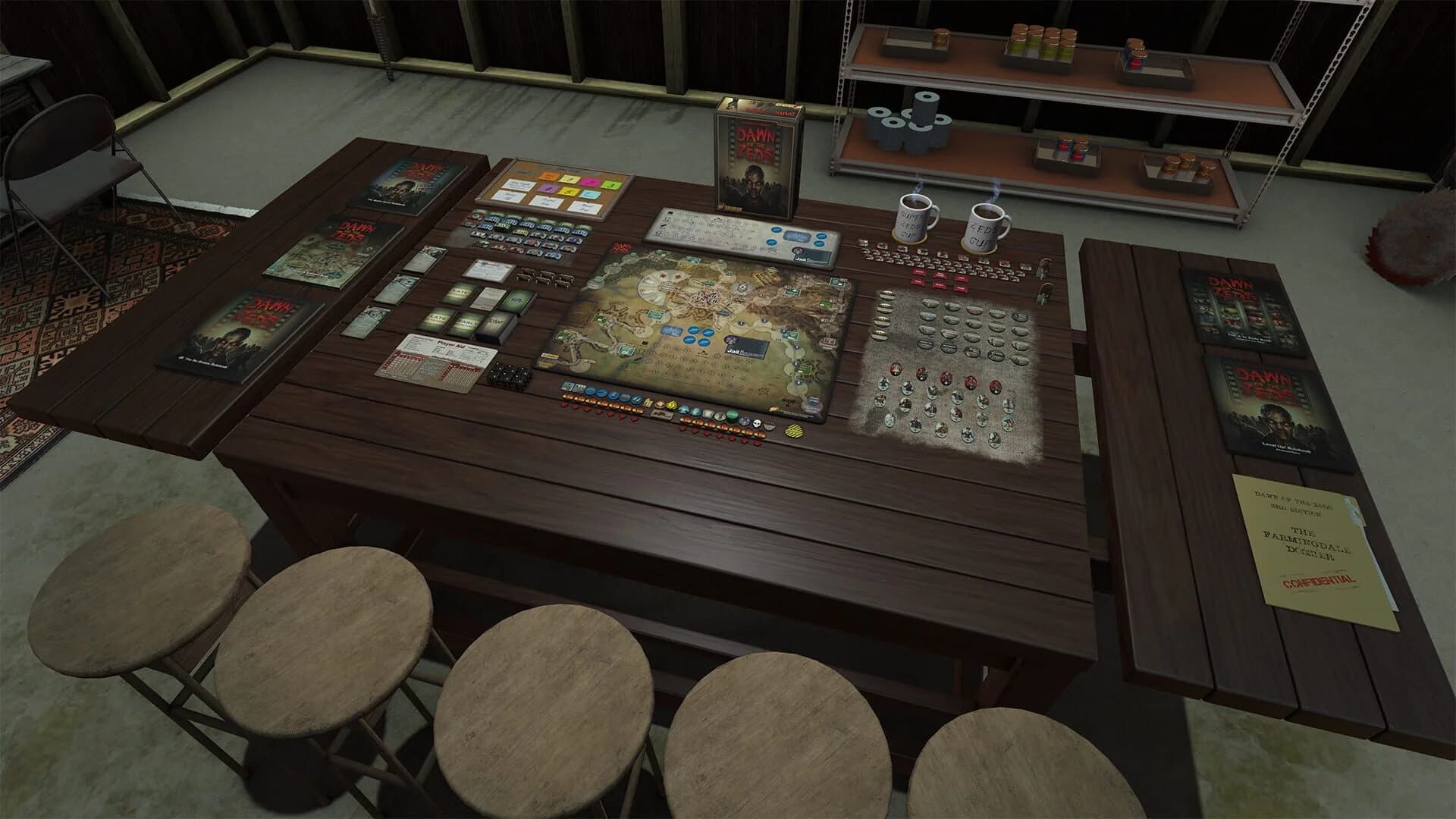 Tabletop Simulator: Dawn of the Zeds screenshot 4