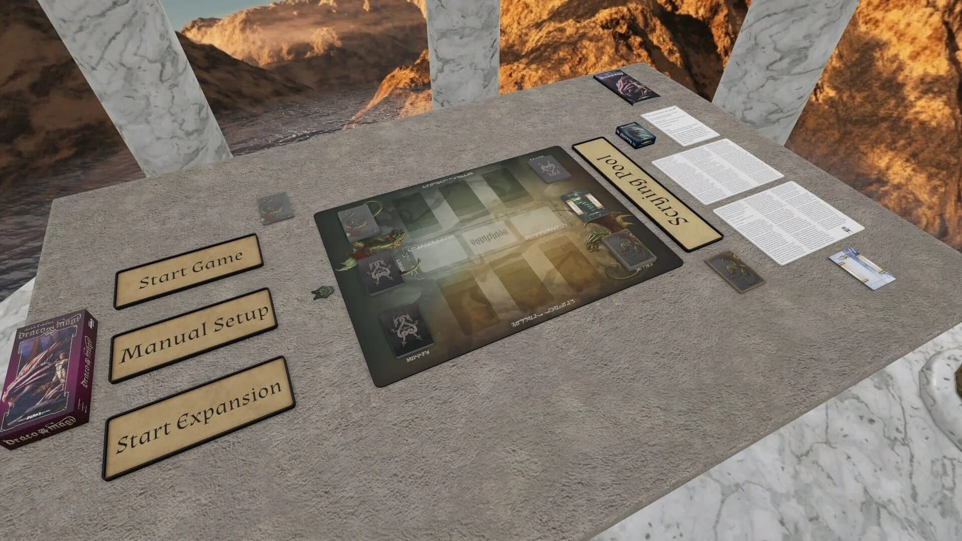 Tabletop Simulator: Draco Magi screenshot 1