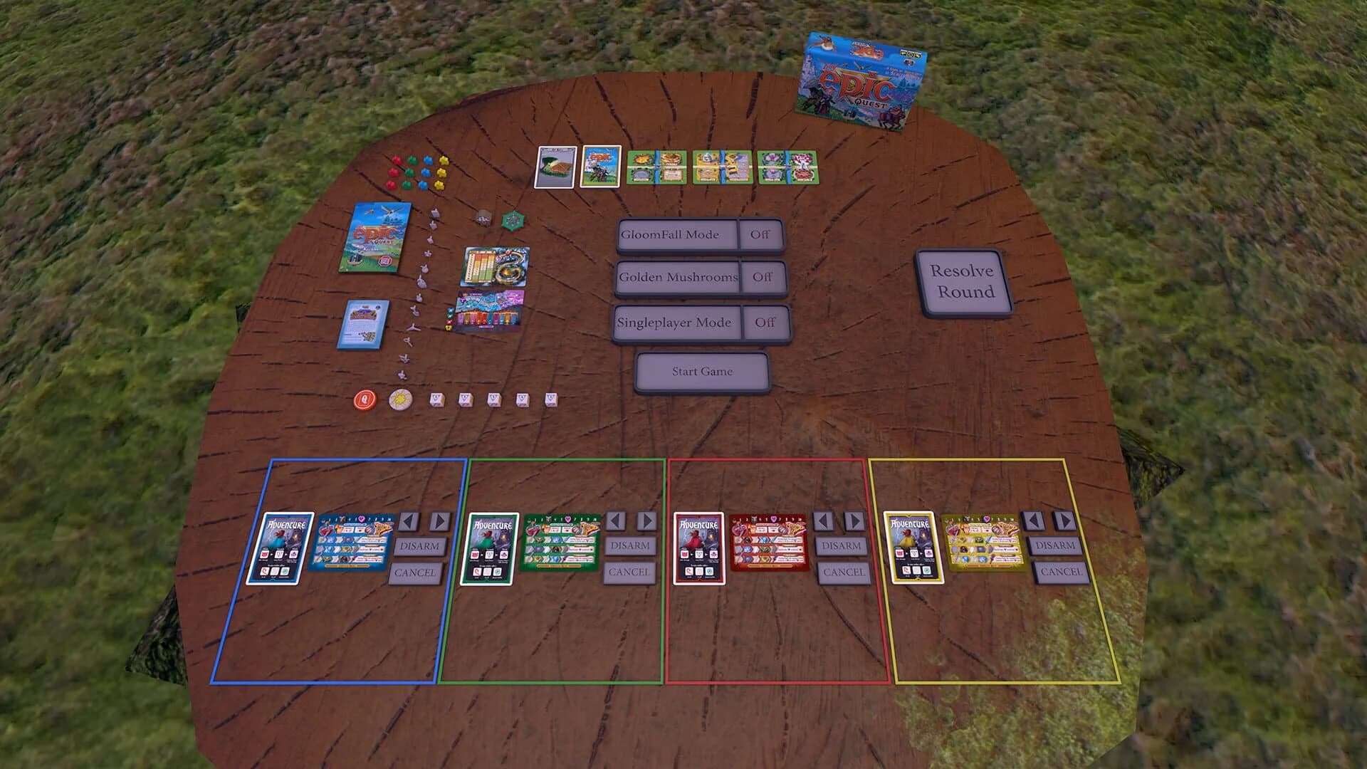 Tabletop Simulator: Tiny Epic Quest screenshot 1