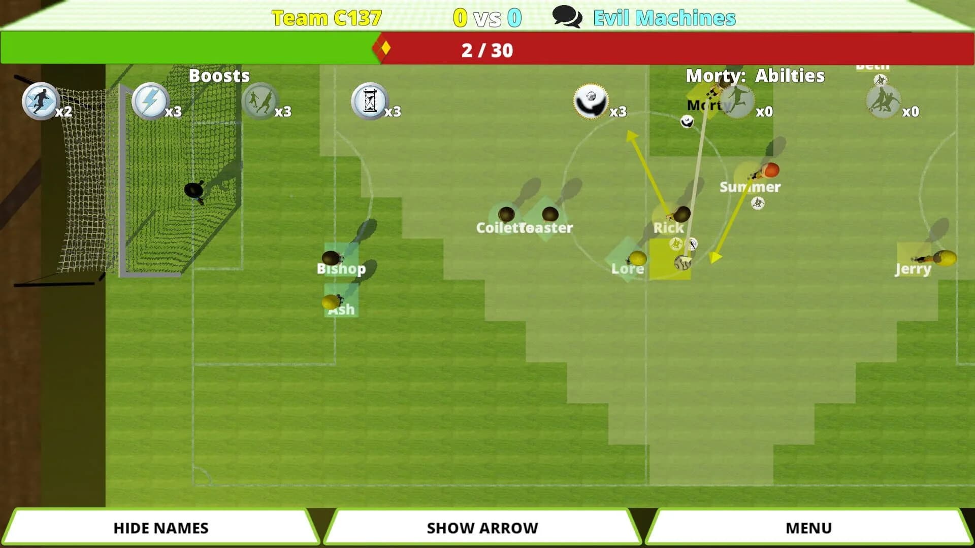 TableTop Soccer screenshot 2