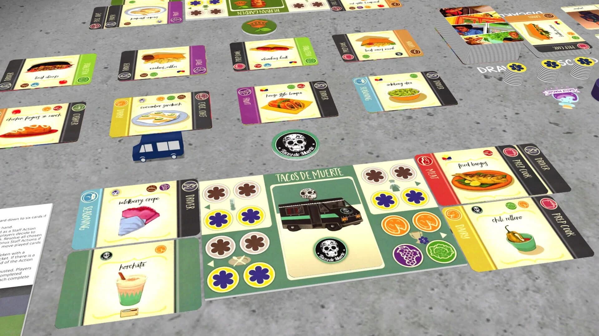 Tabletopia: Food Truck Champion screenshot 3