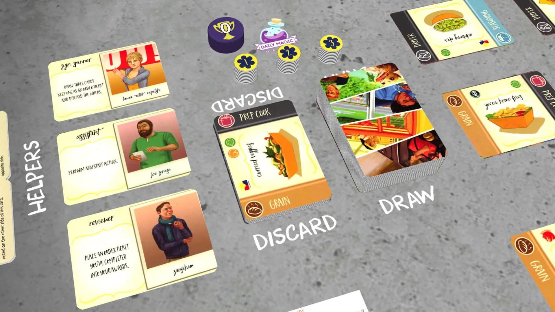 Tabletopia: Food Truck Champion screenshot 1