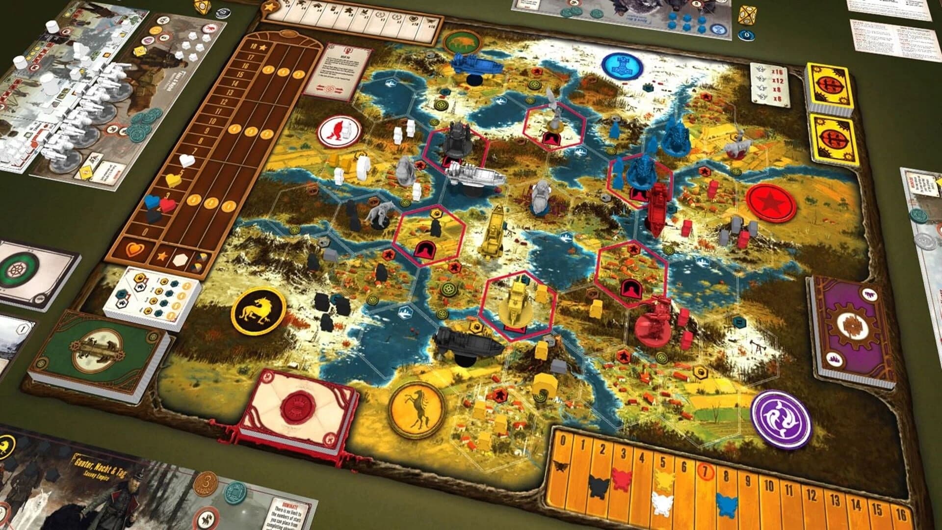 Tabletopia: Scythe - The Wind Gambit screenshot 4