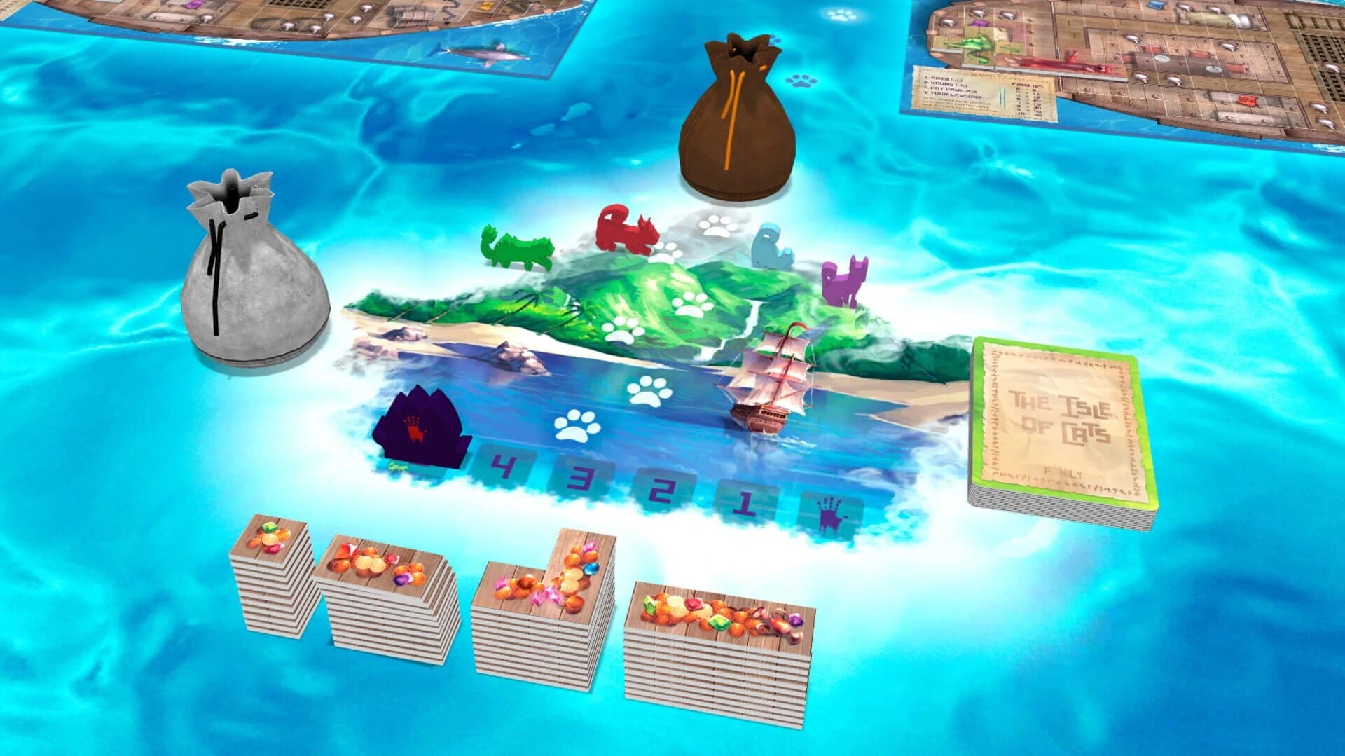 Tabletopia: The Isle of Cats screenshot 4