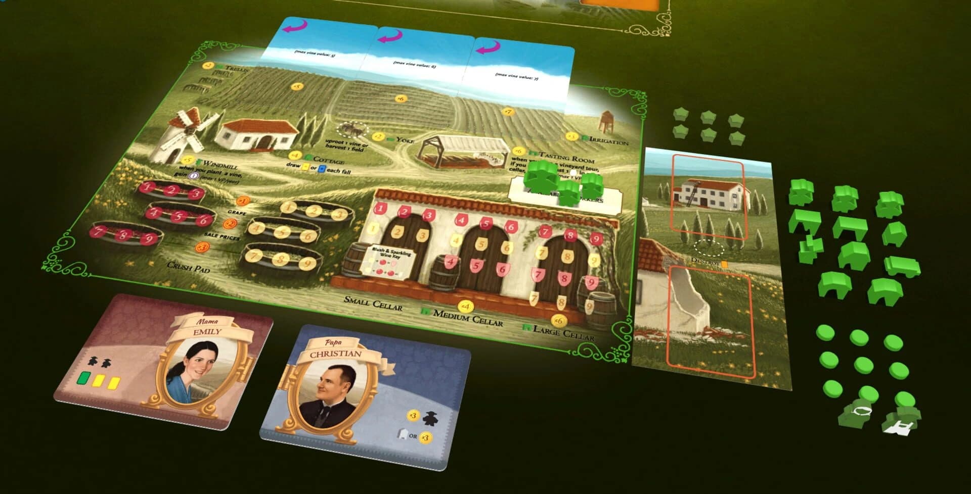 Tabletopia: Tuscany - Essential Edition screenshot 2