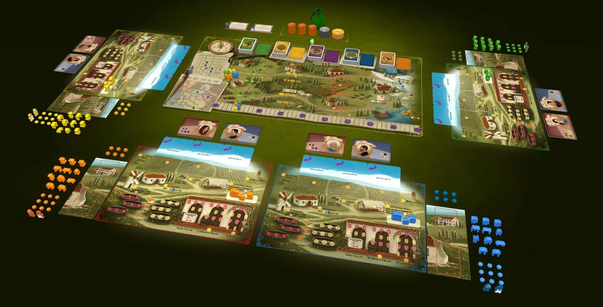 Tabletopia: Tuscany - Essential Edition screenshot 3