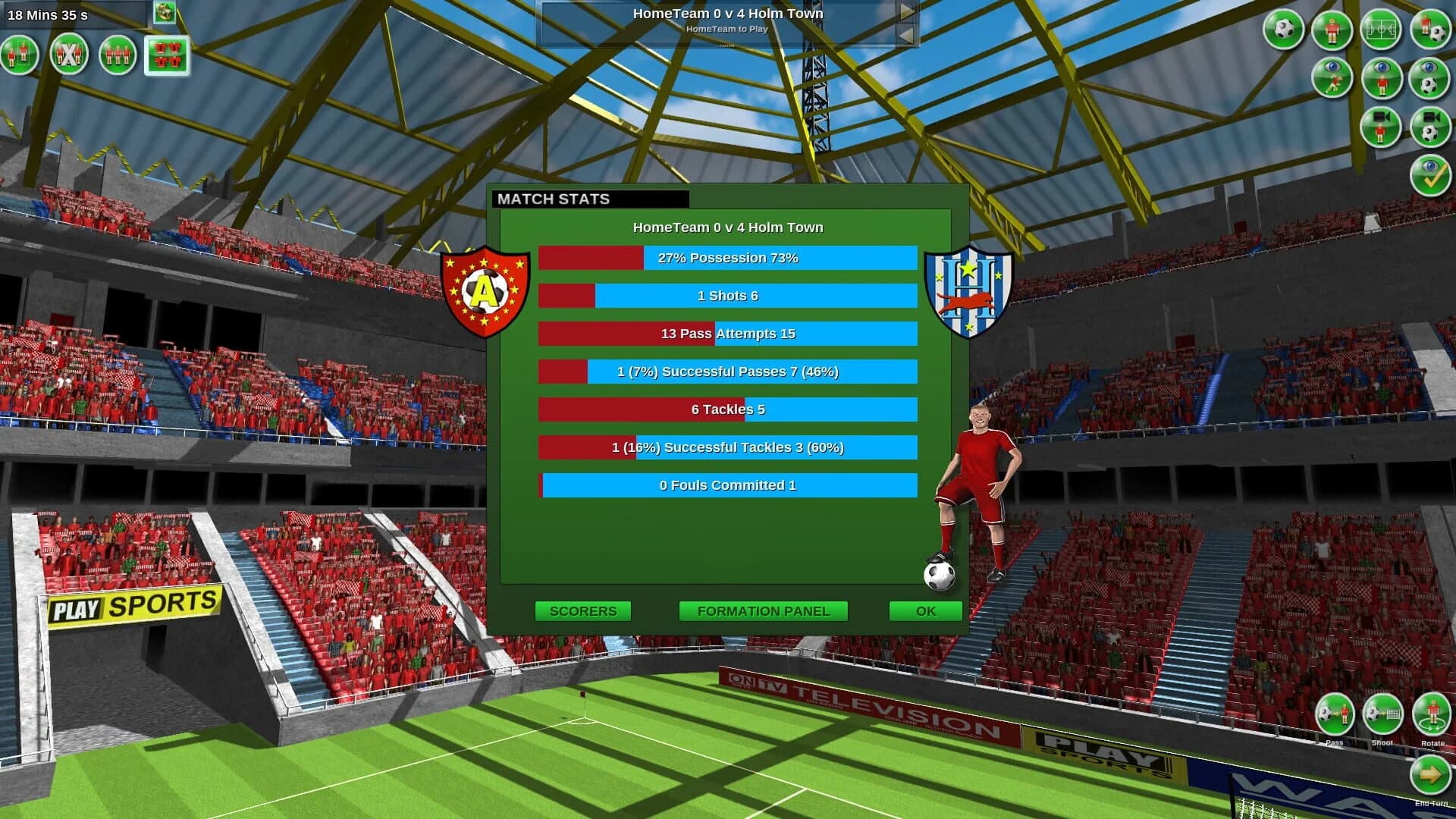 Tactical Soccer the New Season screenshot 4