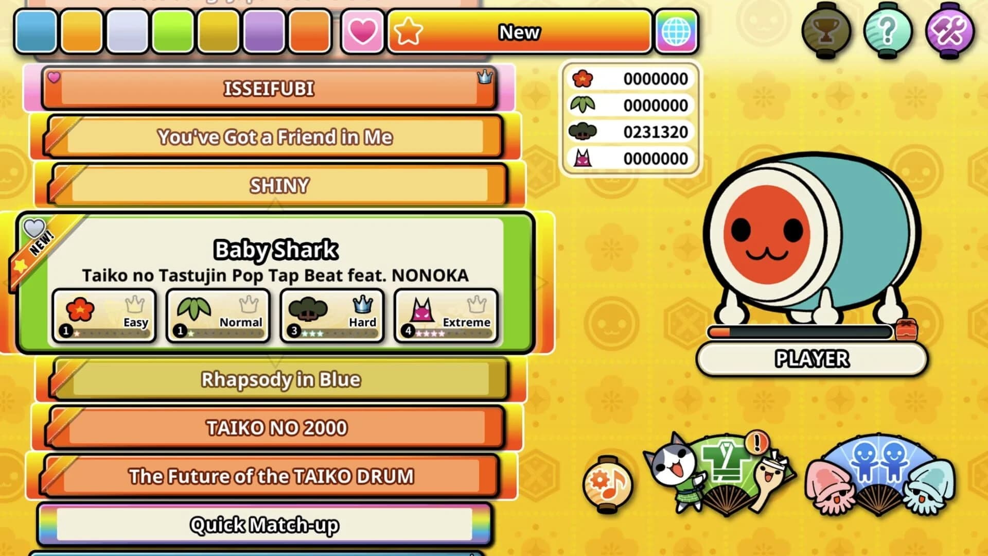Taiko no Tatsujin: Pop Tap Beat screenshot 1