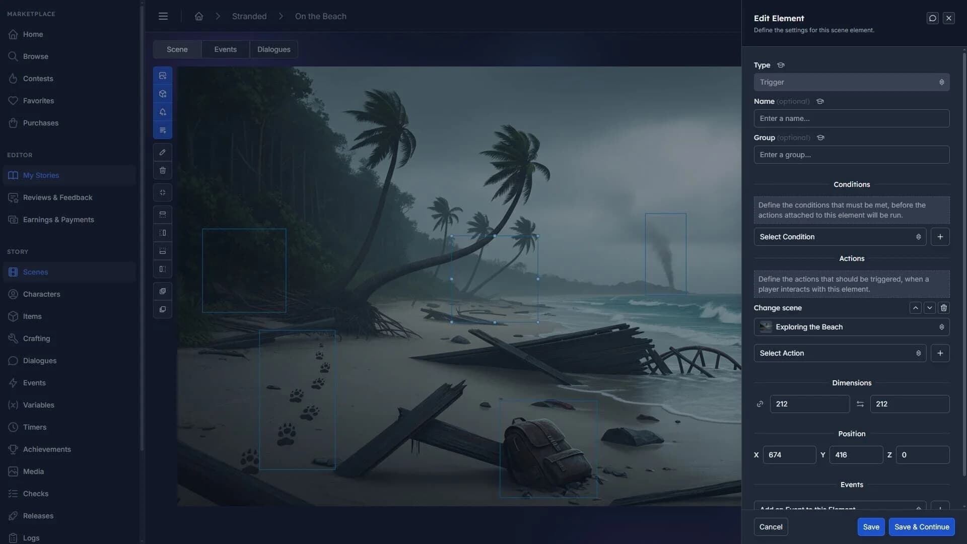 Talescape screenshot 2